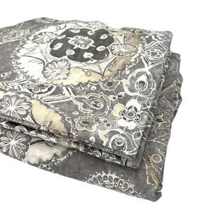 Pottery Barn Jacuelyn Medallion Paisley Queen Duvet Cover With 4 Euro Shams